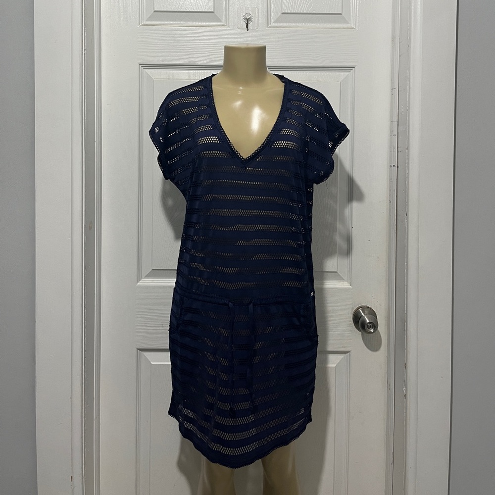 Calvin Klein Blue Coverup